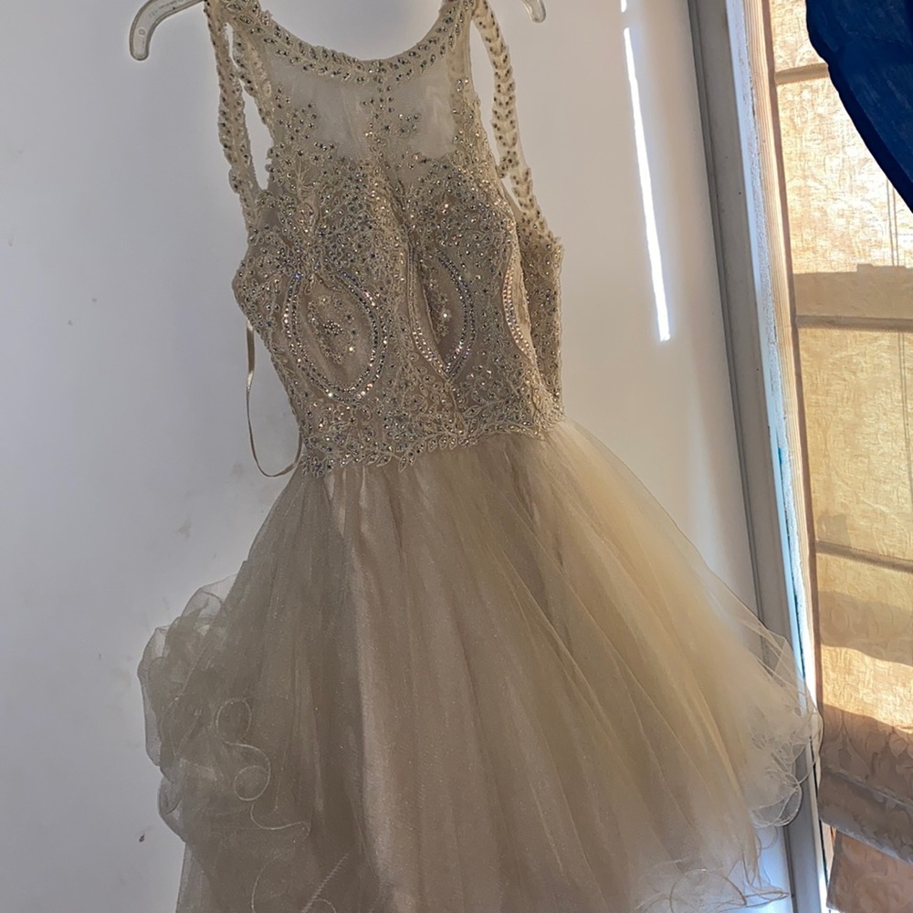 Champagne/cream colored dress